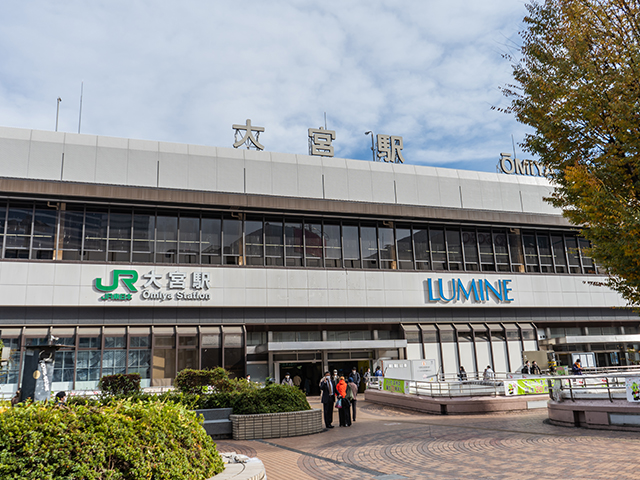 『JR大宮駅』西口を出ます。